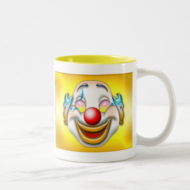 TAZA BICOLOR PAYASO (Derecha)