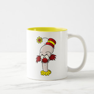 Taza Bicolor Payaso Enojado