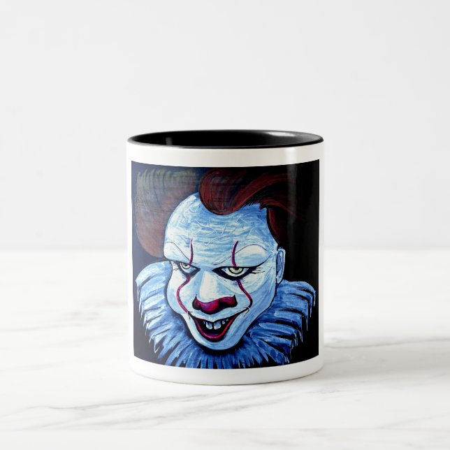 Taza Bicolor Payaso: Malvado (Centro)