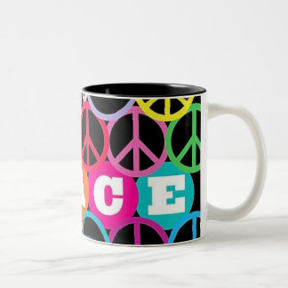 Taza Bicolor paz