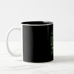 Taza Bicolor Paz Amor Y Verduras