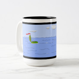Taza Bicolor Pea-Voyage I