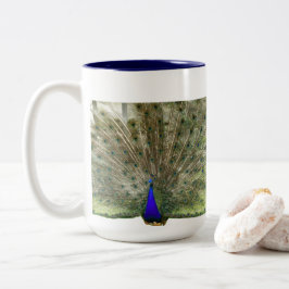 Taza Bicolor Peacock