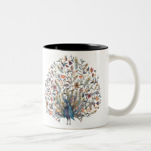 Taza Bicolor Peacock acuático