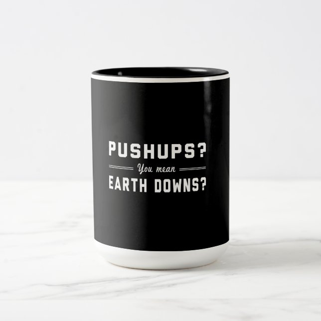 Taza Bicolor ¿Pectorales? ¿Usted significa plumones de la (Centro)