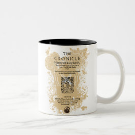 Taza Bicolor Pedazo del frente del cuarto del Enrique V de