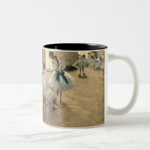 Taza Bicolor Pedro un Renoir el la lección de danza