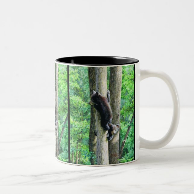Taza Bicolor Peek-a-Bear (Derecha)