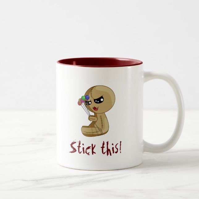 Taza Bicolor ¡Pegue esto! (Derecha)