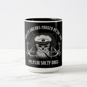 TAZA BICOLOR PELELIU SALARIOS/PERROS SALTISFACTORIOS