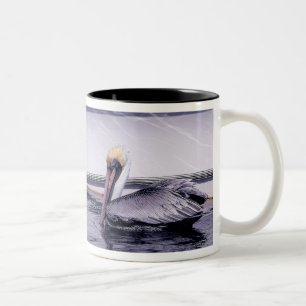 Taza Bicolor Pelican Gliding