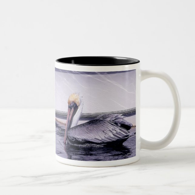 Taza Bicolor Pelican Gliding (Derecha)