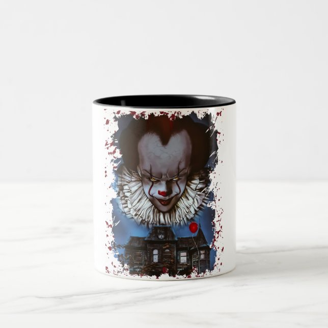 Taza Bicolor Película de horror de TI (Centro)