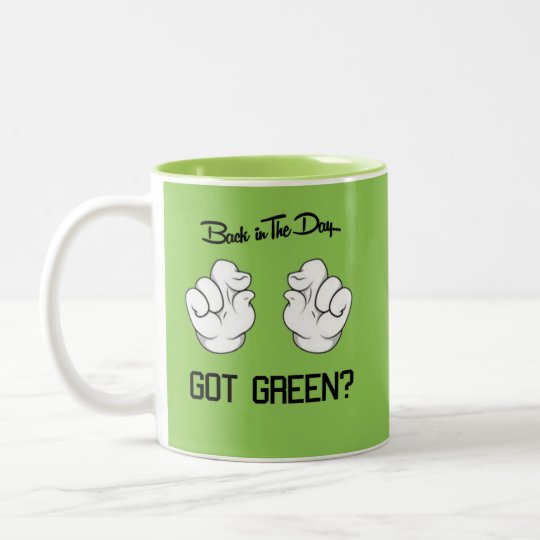 Taza Bicolor Pellizco del día del St. Patricks