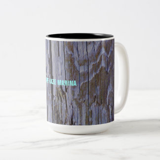 Taza Bicolor Pelo de madera templada