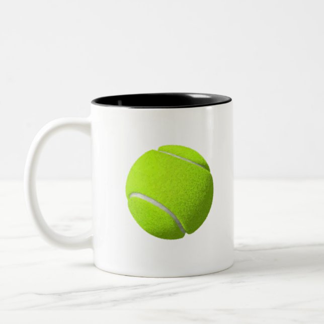 Taza Bicolor Pelota de tenis (Izquierda)