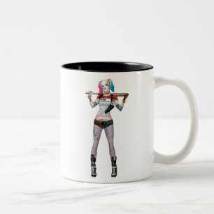 Taza Bicolor Pelotón del suicidio el Harley Quinn