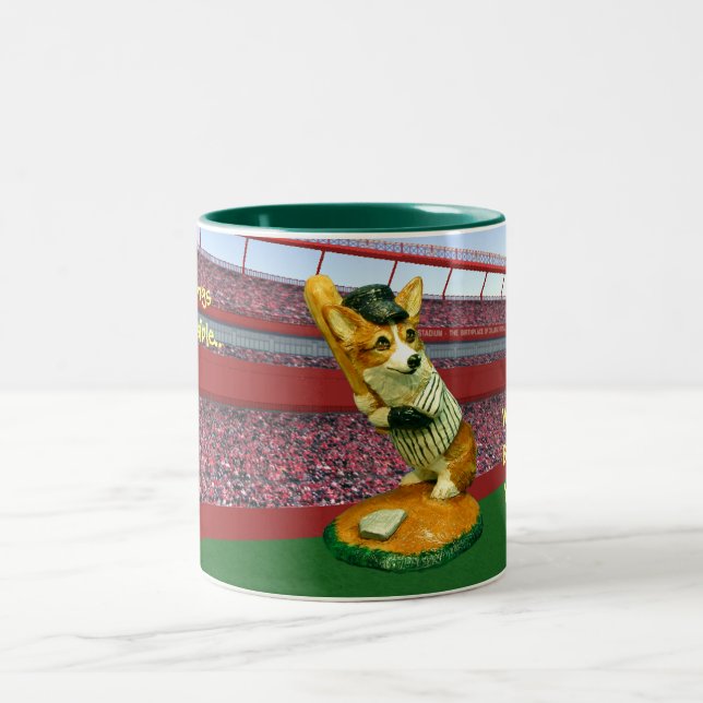 Taza Bicolor Pembroke Welsh Corgi Mugs (Centro)