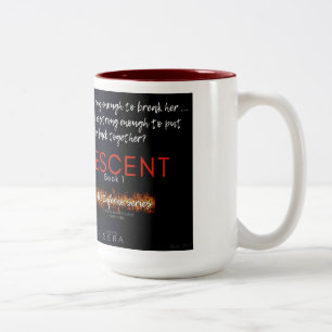 Taza Bicolor Pendiente - café caliente/taza caliente de la
