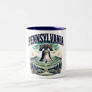 Taza Bicolor Pennsylvania
