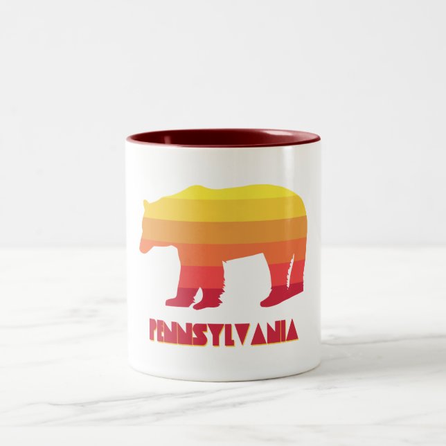 Taza Bicolor Pennsylvania Bear (Centro)