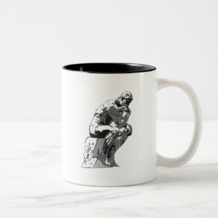 Taza Bicolor pensador
