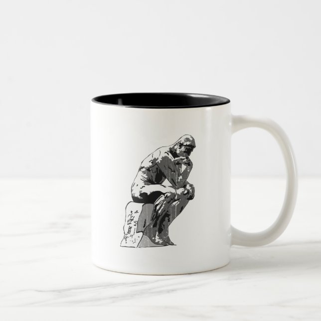 Taza Bicolor pensador (Derecha)