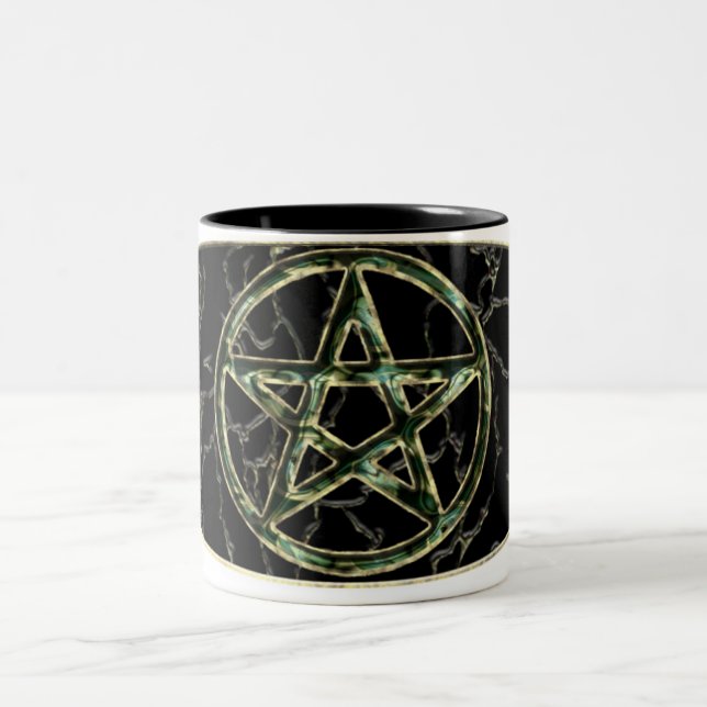 Taza Bicolor Pentáculo Drinkware (Centro)