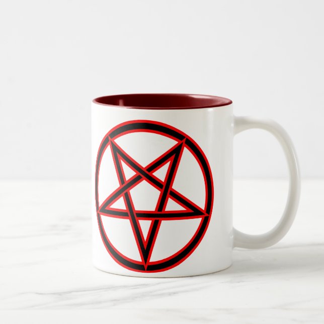 Taza Bicolor Pentagram (Derecha)
