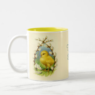 Taza Bicolor Pequeña excursión de Pascua
