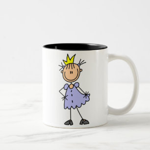 Taza Bicolor Pequeña princesa With Crown