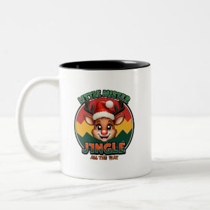 Taza Bicolor Pequeño Jingle de Mister en todo el camino