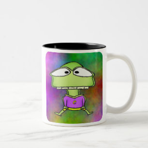 Taza Bicolor Pequeño monstruo Mug