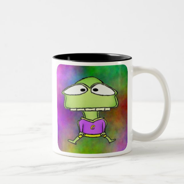 Taza Bicolor Pequeño monstruo Mug (Derecha)