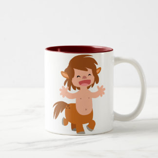 Taza Bicolor Pequeño Personalizado Centaur Mug