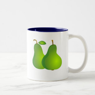 Taza Bicolor Peras