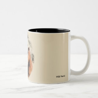 Taza Bicolor Perdí mi corazón en el lavabo de la arena,