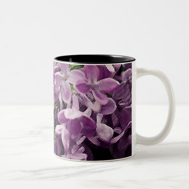 Taza Bicolor Perdido en Lilac (Derecha)