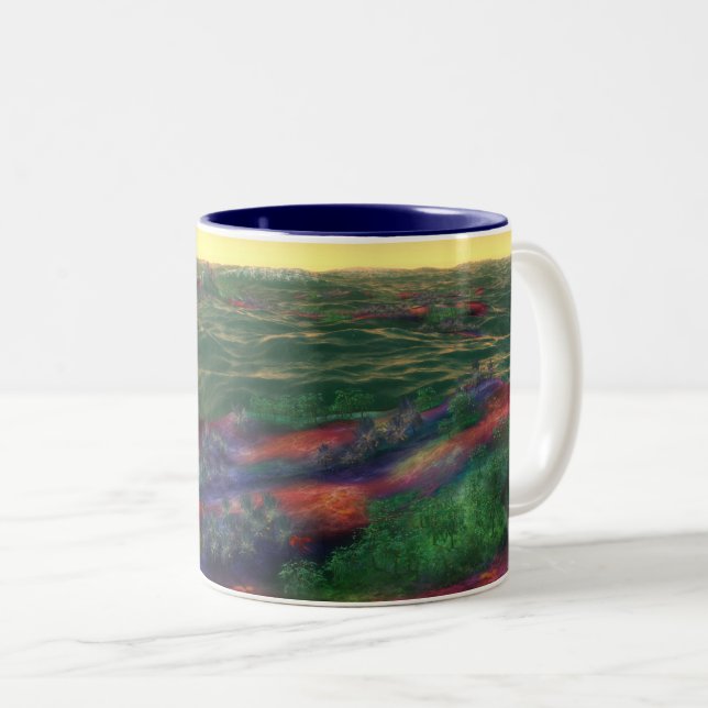 Taza Bicolor Perelandra Mug (Anverso derecho)