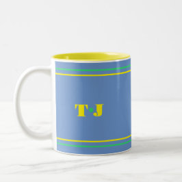 Taza Bicolor Periwinkle Personalizado