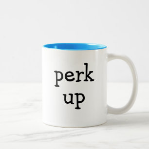 Taza Bicolor Perk Up Coffee Mug