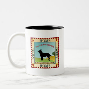 Taza Bicolor Perro australiano del ganado