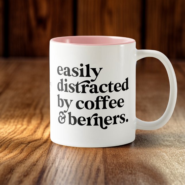Taza Bicolor Perro Boyero de Berna Moderno (Subido por el creador)