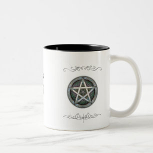 Taza Bicolor Perro celta pagano
