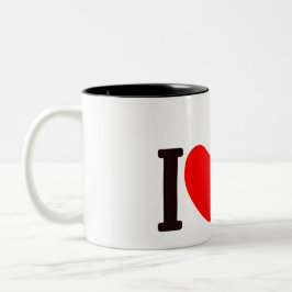 Taza Bicolor Perro de amor