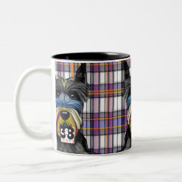 Taza Bicolor Perro de Escocia
