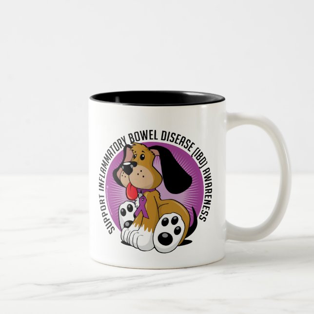 Taza Bicolor Perro de IBD (Derecha)