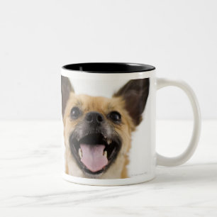 Taza Bicolor Perro del jadeo