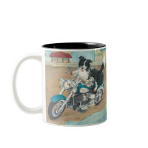 Perro en la motocicleta