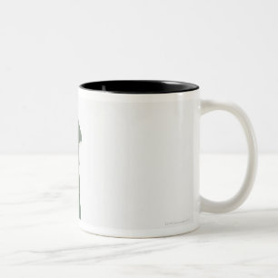 Taza Bicolor Perro por la caseta de perro